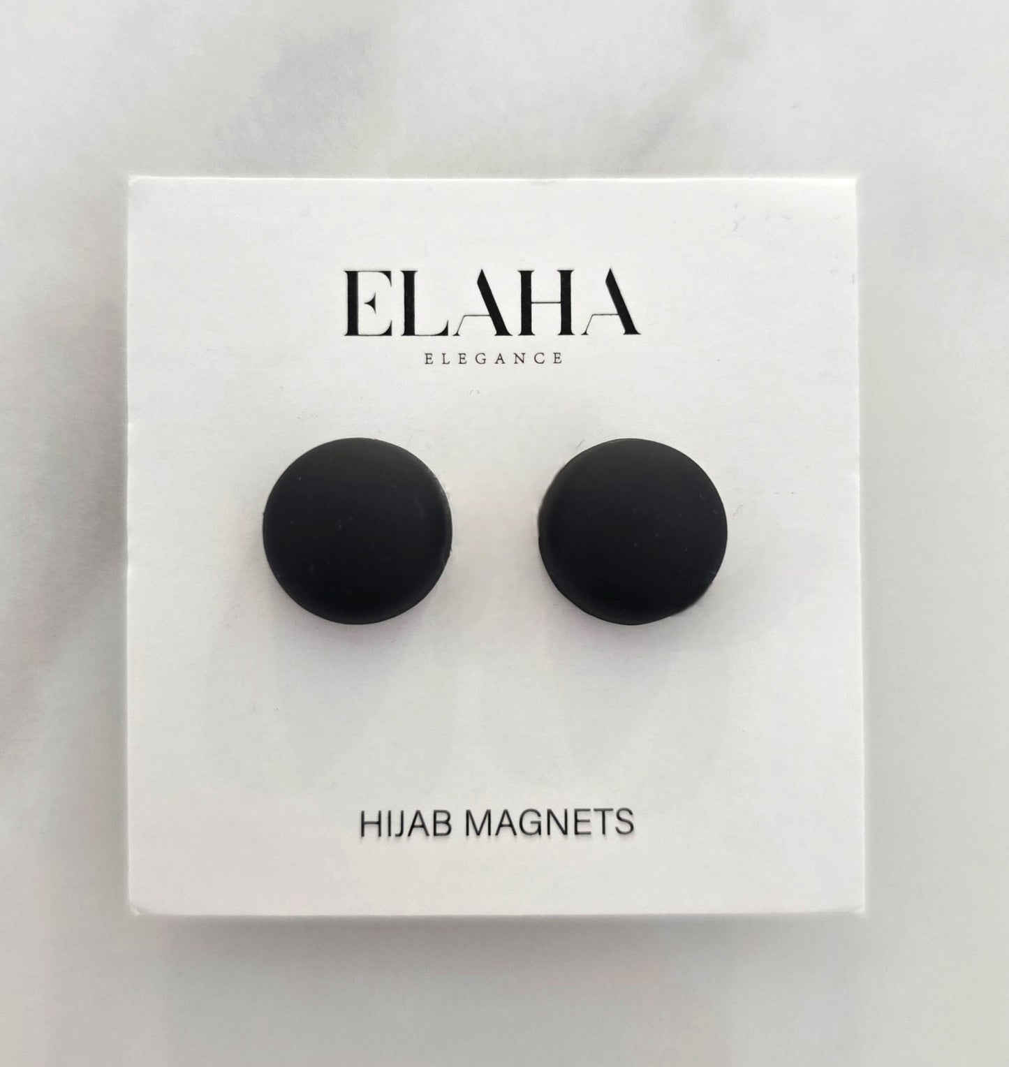 Black Non-Snag Hijab Magnet
