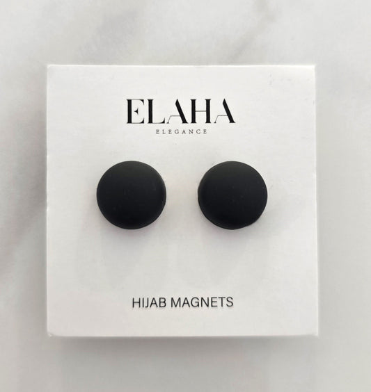 Black Non-Snag Hijab Magnet