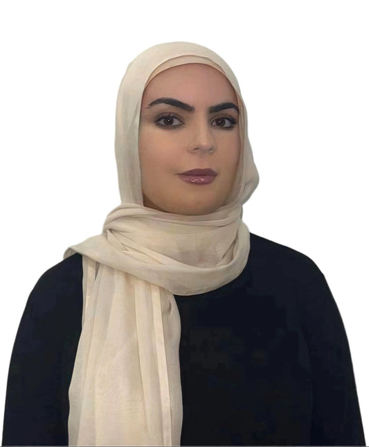 Ivory Modal Hijab Set